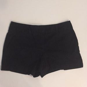 Loft twill black shorts